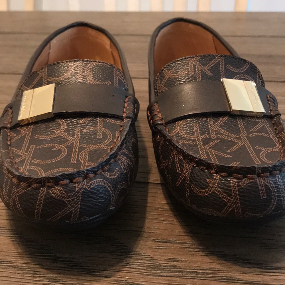 New Calvin Klein slip on flats size 8M